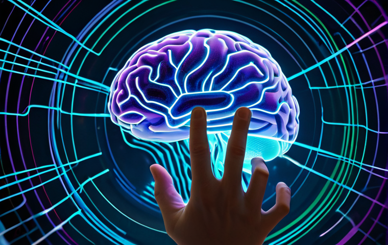 업계에서 인정받는 기술 스택 - **AI and Machine Learning (Dominating Digital Brains)**
A futuristic and dynamic image represent...