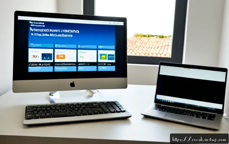 Home 17 기술 스택의 대체 기술 비교 분석 - Photorealistic technology comparison scene for a Spanish-speaking business audience, a bright modern...