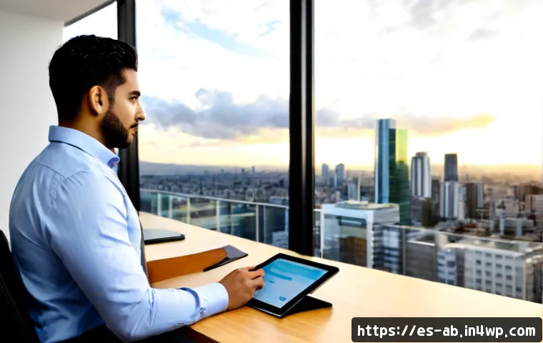 Home 17 기술 스택의 채용시장 반영하기 - Photorealistic modern hiring interview in a bright Mexico City technology office, a confident young ...